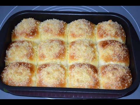 БУЛОЧКИ С НАЧИНКОЙ // ТЕСТО КАК ПУХ //