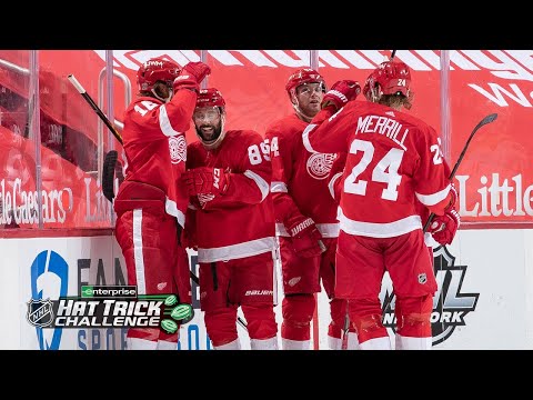 Gagner notches first hat trick since 2012 in Wings' win