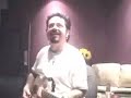 Steve Lukather in the studio