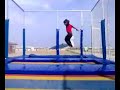 Ferdy 5 ani - acrobatii la saltea elastica (tare de tot)