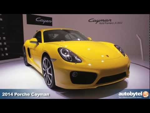 2014 Porsche Cayman At The LA Auto Show