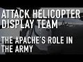 The Apaches Role in the Army - Attack Helicopter Display Team The Apaches Role in the Army - Attack Helicopter Display Team
