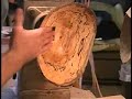 jt finishes the maple bowl