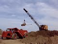 Bay City Dragline loading A-C Motor Wagon Bay City Dragline loading A-C Motor Wagon