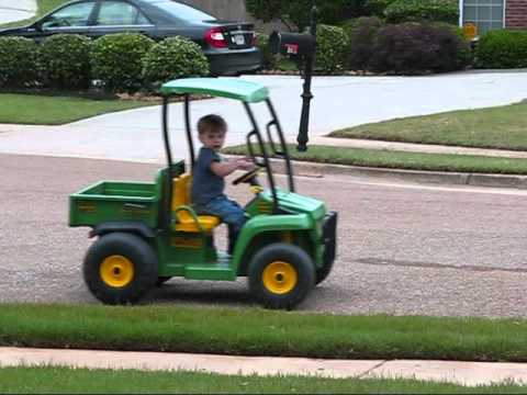 how to drive a john deere gator