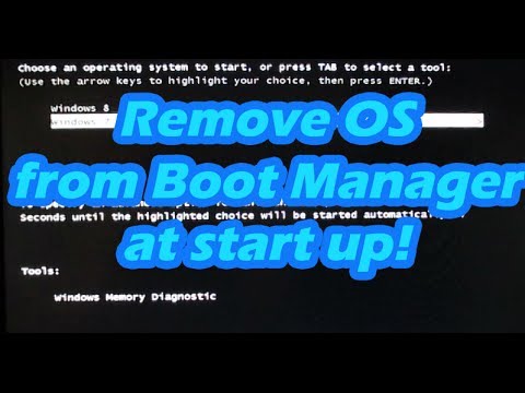 how to remove operating system