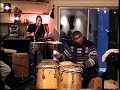 Roman Diaz and Pedrito Martinez Warming up in Washigton DC