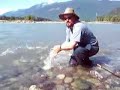 Dustin Spey fly fishing Skeena River Steelhead