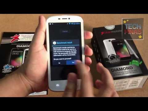 Starmobile Diamond Unboxing Quick Demo, Touch Response Check
