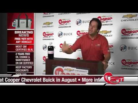 Chevrolet Buick Dealership Alabama Does Nick Saban Presser Spoof