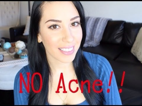 how to have no acne at all