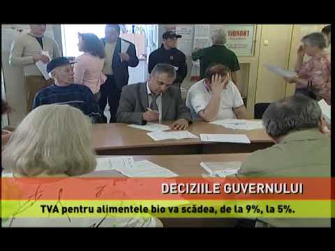Guvernul a redus TVA la produsele bio și a reglementat contribuțiile la sănătate