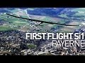 Solar Plane - Solar Plane - First Flight