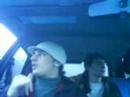 crazy iraner und crazy slowene allein im auto
