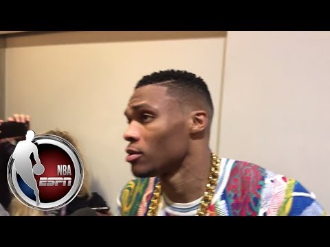 Video: Russell Westbrook recaps Thunder's performance against Celtics| NBA on ESPN