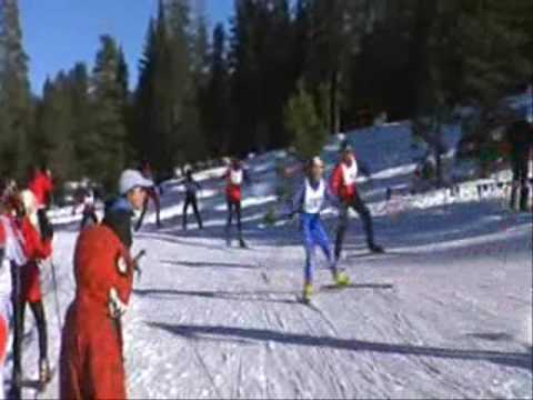 CNISSF Nordic cross country ski race hosted by the Truckee High School ski 