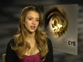 promoting her new film in london jessica alba gave us her reaction to the news patrick swayze is ill.