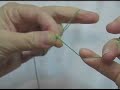 Tatting Demo number 3 of 3 Tatting Demo number 3 of 3