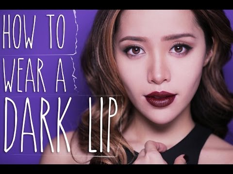 lip - This is the season to try a new lip color! How about going darker? I hope you guys get a chance to try this vampy look out! Don't forget to share your look w...