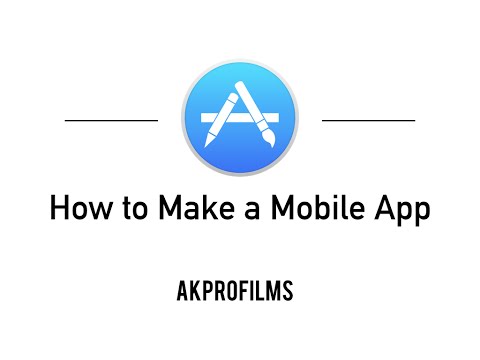 how to create mobile apps