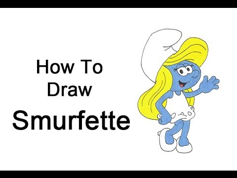 video-linktoworks-How to Draw Smurfette