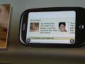 Palm webOS Web browsing