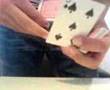 Red to blue amazing card trick