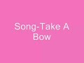 take a bow rihanna with lyrics