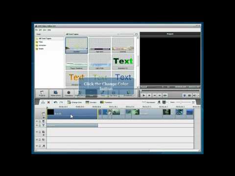 How to add titles in videos using AVS Video Editor?