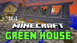 Minecraft Tutorial How To Build A Greenhouse Farm House Building Project Part 27 Minecraftvideos Tv