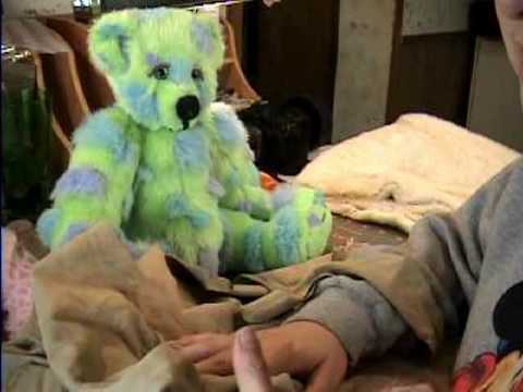 how to attach teddy bear eyes