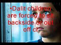 Dalits- Atrocities 1 Dalits- Atrocities 1