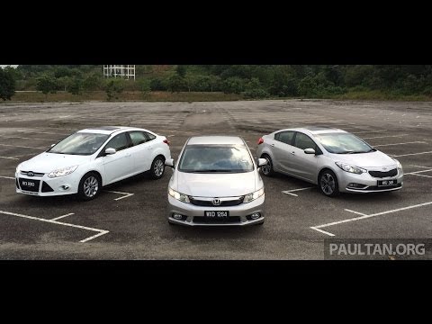DRIVEN #4: Honda Civic vs Kia Cerato vs Ford Focus DRIVEN #4: Honda Civic vs Kia Cerato vs Ford Focus