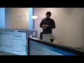 Jason nearly breaks my new HD camera in the office