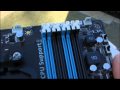 ASUS M4A89GTD PRO/USB3 AM3 890GX DDR3 SATA3 6.0Gb/s Crossfire Motherboard Unboxing & First Look