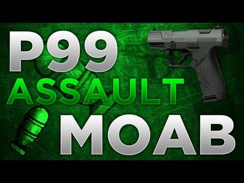 MW3: P99 Pistol Only MOAB! w/Assault Package (80 Kills)