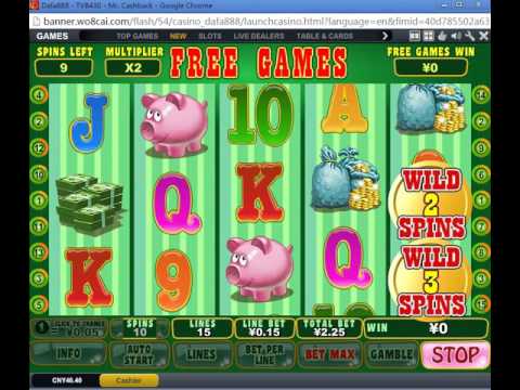 Mr. Cash Back Free Games Big Win - playtech bonus slot game