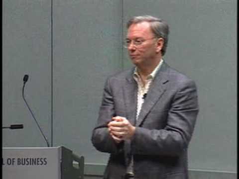 [Video-Eric Schmidt of Google: Change Creates Opportunity]