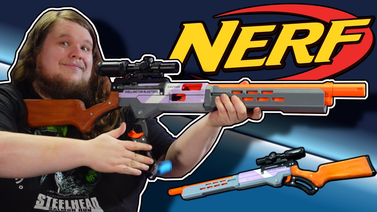 The Most Realistic NERF Lever Action Rifle: the Wingchester (Nerf Winchester Blaster)