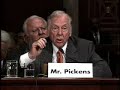 Sanders Questions T. Boone Pickens