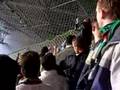 NEC supporters slopen net in het uitvak van vitesse