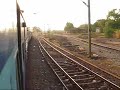 High Speed Indian Railway crossings near Chennai