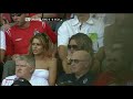 victoria beckham + cheryl tweedy reaction to david beckhams goal england