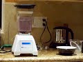 Blendtec blender makes blueberry ice cream!