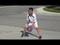 Diego's basketball dribbling - close up