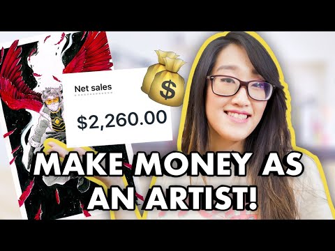 How to SELL ART COMMISSIONS ONLINE for BEGINNERS 2020 l How To Make Money As An Artist