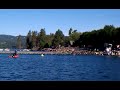 2011 Coeur D'Alene Ford Ironman Triathlon Swim Start
