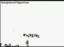 a stick figure fight