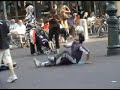 Football Dribble in LeidsePlein Amsterdam