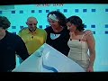 Cristal Baschet / Thomas Bloch during a TV program